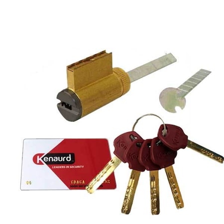 Kenaurd Kenaurd: High Security KIK Cylinder - 06 Keyway - 10B ORB KHKC01-10B